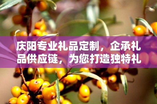 庆阳专业礼品定制，企承礼品供应链，为您打造独特礼品体验